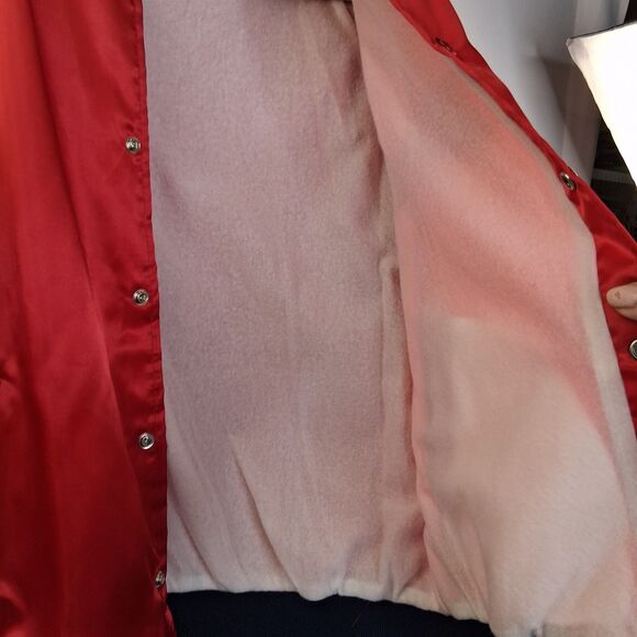 Vintage Satin Budweiser King of Beers Jacket Size L Excellent Condition - Picture 11 of 16